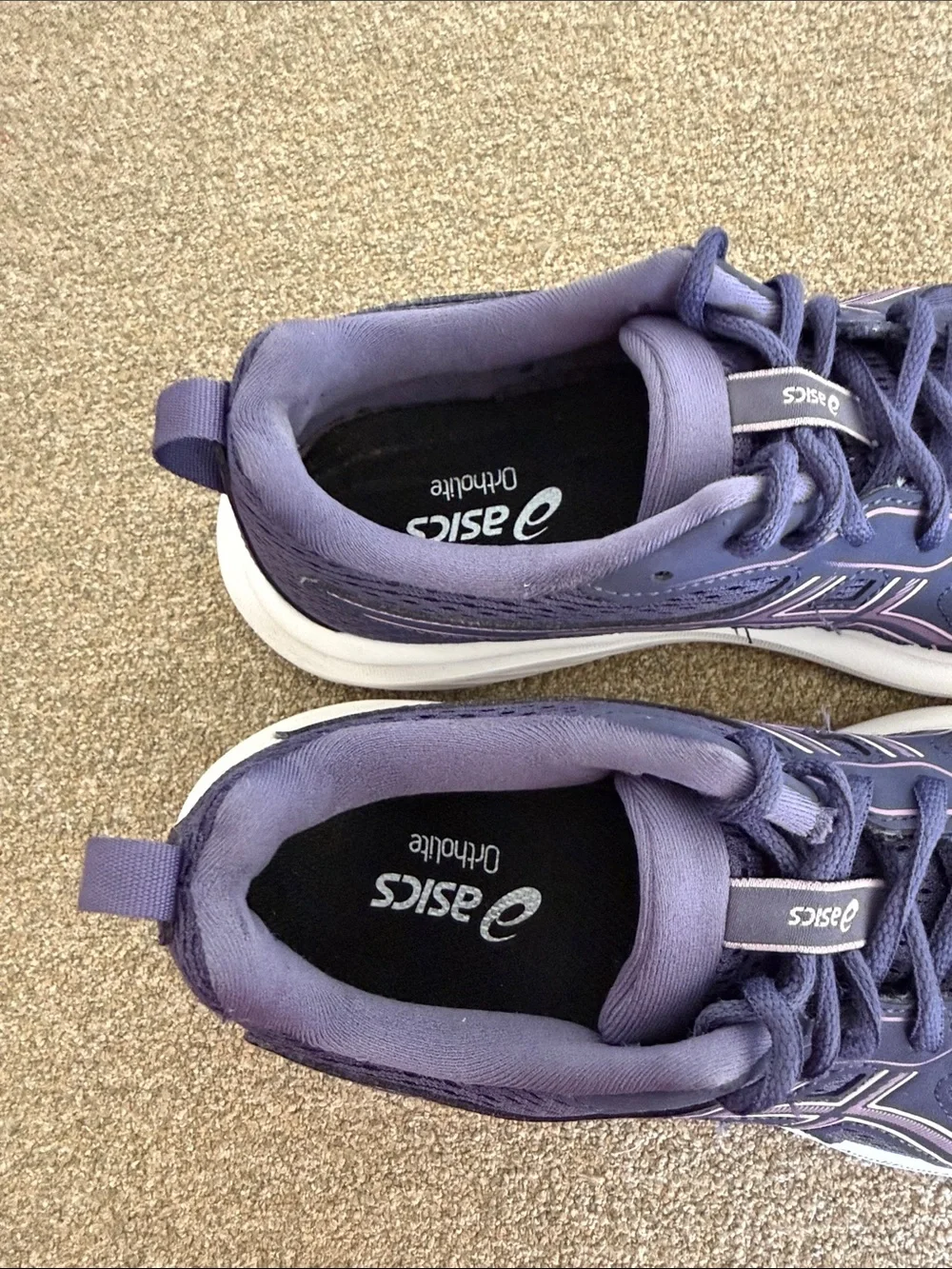 ASICS AMPLIFOAM +GEL CONTEND 9 WOMENS SZ 8 RUNNING WALKING SNEAKERS